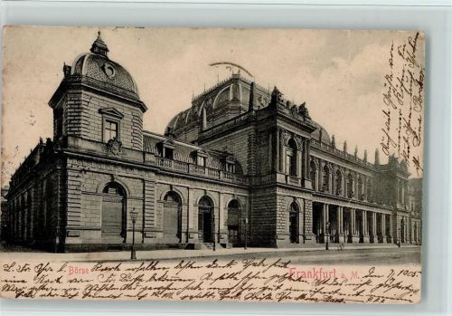 Frankfurt 1905 Börse