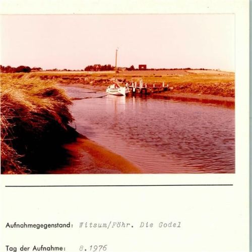 Witsum Die Godel Foto montiert auf Karton