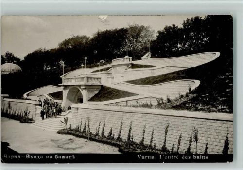 Varna 1930 I`entre des bains AK