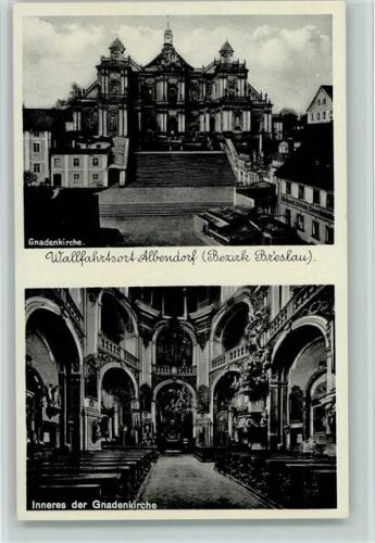 Albendorf Gnadenkirche Innenaufnahme 2-Bildaufnahme