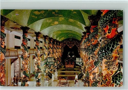 Ho-Chi-Minh-Stadt Interior of Cao Dai Temple