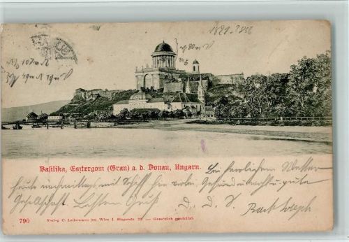 Esztergom 1910 Basilika AK