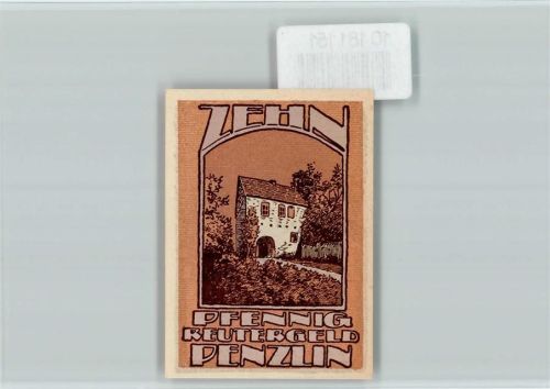 17217 O2064 Penzlin b Waren - Notgeld