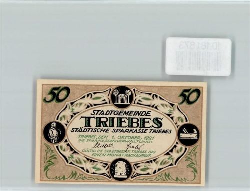 Triebes Notgeld Kirche