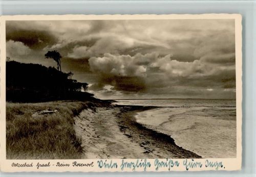 Graal-Müritz 1941 Partie am Strand AK