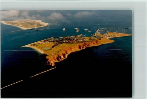 Helgoland Luftaufnahme von Norden
