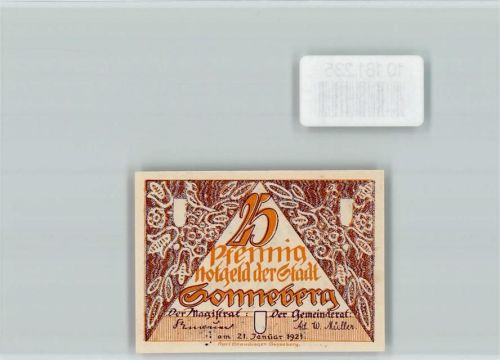 Sonneberg Notgeld