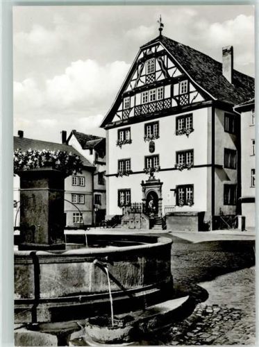 Rotenburg Rathaus mit Kump Brunnen
