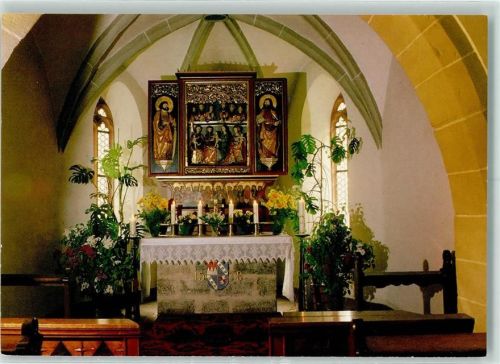 Mulfingen Kapelle St. Anna Altar der Heiligen Sippe
