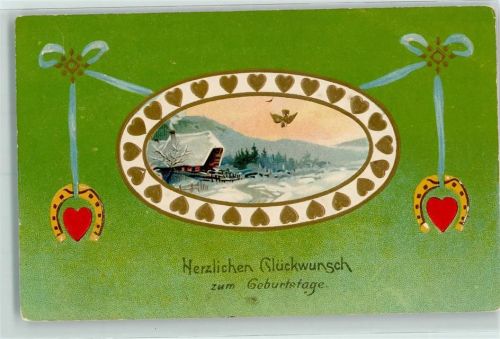 1912 Geburtstag - Verlag Tannenzweig 3400 AK