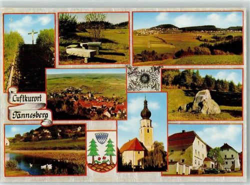 92723 W8481 Tännesberg - Rückseite mit Abschürfungen bzw Kleberesten