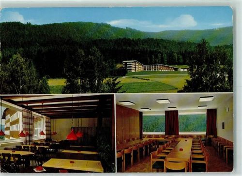 Lambach Rückseite mit Abschürfungen bzw Kleberesten Kolping Ferienheim