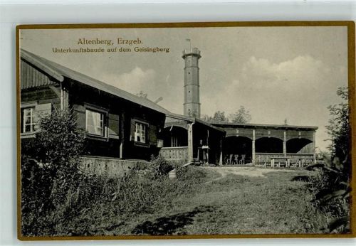 Altenberg Unterkunftsbaude auf dem Geisingberg