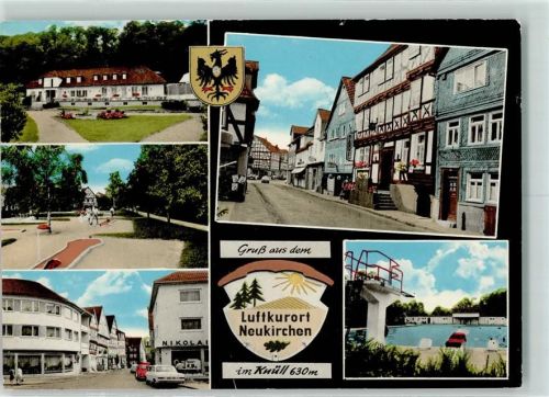 Neukirchen Rückseite mit Abschürfungen bzw Kleberesten