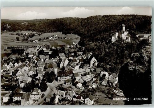 85110 W8079 Kipfenberg , Oberbayern Gebrauchsspuren Rückseite mit Abschürfungen und Kleberesten