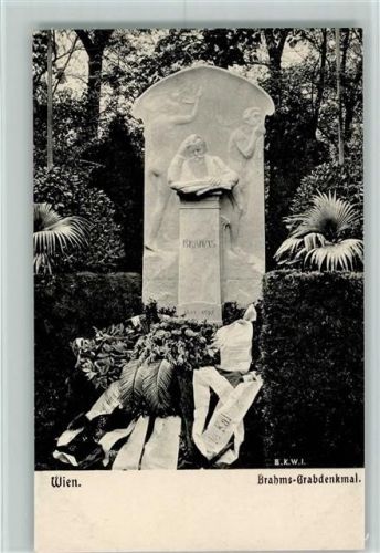 Wien Brahms-Grabdenkmal