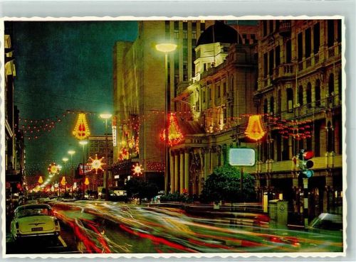 Kapstadt Festive Mood Adderley Street decorated for the Holiday Season