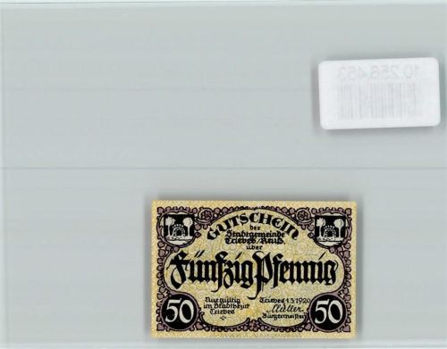 Triebes Notgeld 50 Pfennig