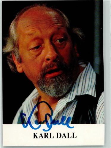 Karl Dall Originalautogramm