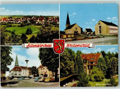 57610 W5230 Altenkirchen Westerwald - Ev. Kirche AOK Marktplatz Westerwaldheim