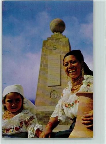 Otavalo Mutter und Tochter in Tracht