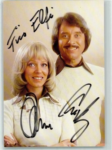 Ann & Andy Originalautogramm