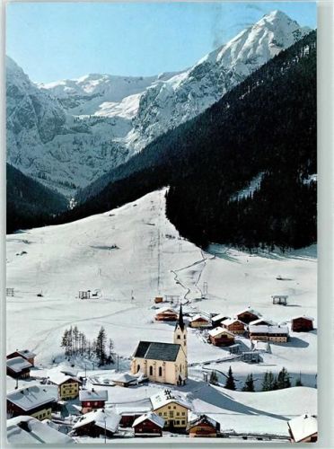 Kartitsch Blick zur Gatterspitze Winter