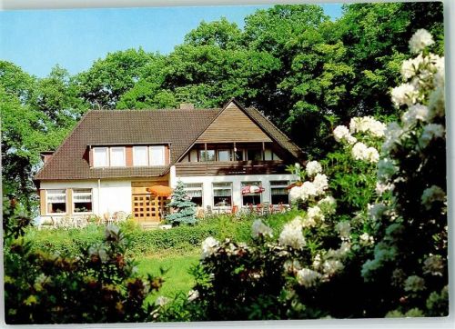 Emmerthal Rückseite mit Abschürfungen bzw Kleberesten Gasthaus am Ohrberg
