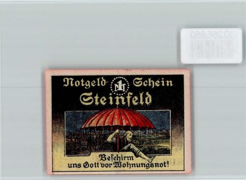 Steinfeld Notgeld 1 Mark
