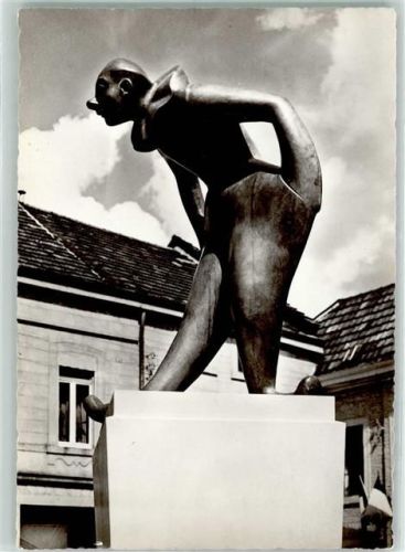 Eupen Der Clown Statue du Pierrot