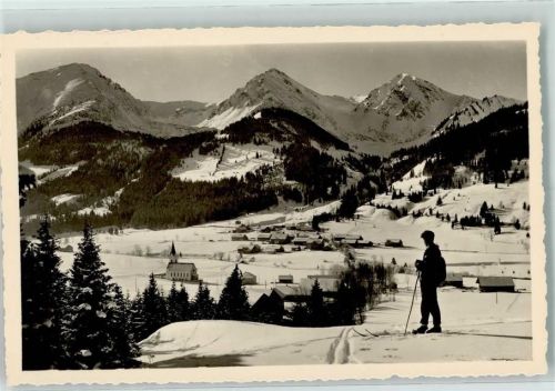 6677 Schattwald - Skifahrer Winter
