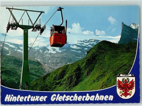Hintertux Hintertuxer Gletscherbahnen Kabinenbahn Gr. KAerer Kl. Kaserer Lärmstange