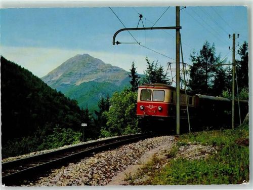 Annaberg Mariazellerbahn PArtie zwischen Gösing und Annaberg mit Ötscher