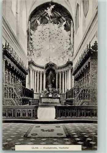 Oliva Klosterkirche Hochaltar