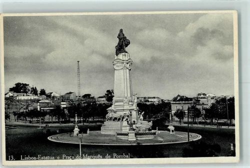 Lisboa 1939 Eisboa Estatua AK