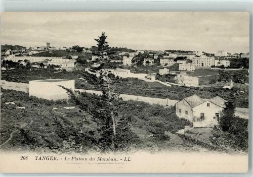 Tanger 1916 Verlag LL Nr. 208 Le Plateau du Marshan AK