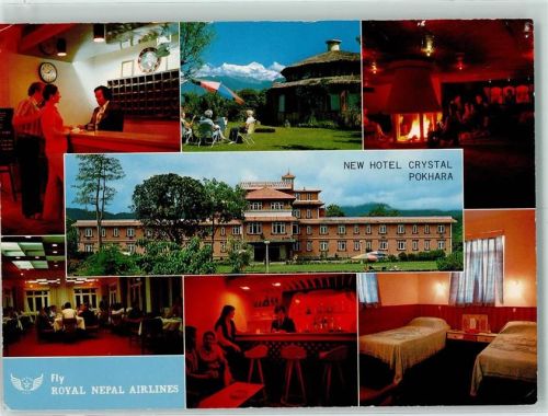 Pokhara Fly Royal Nepal Airlines New Hotel Crystal