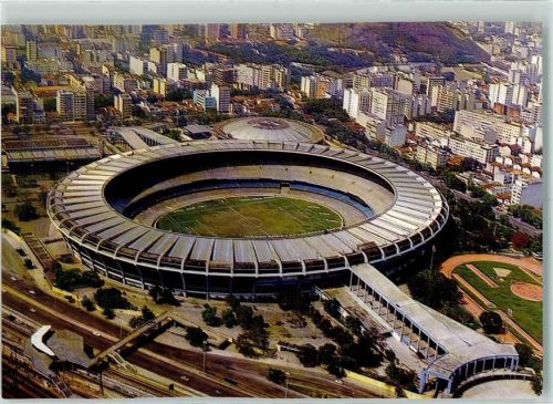 Rio de Janeiro Fliegeraufnahme Estádio Municipal d Maracana
