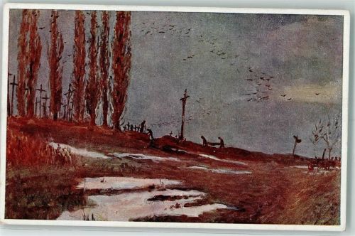 Nr. 448 Kriegsgräber in Russland WK I AK