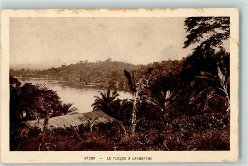 Lambarene 1930 - Le Fleuve a Lambarene AK