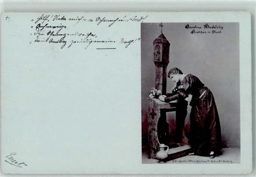 1901 Caroline Medelsky Gretchen in Faust