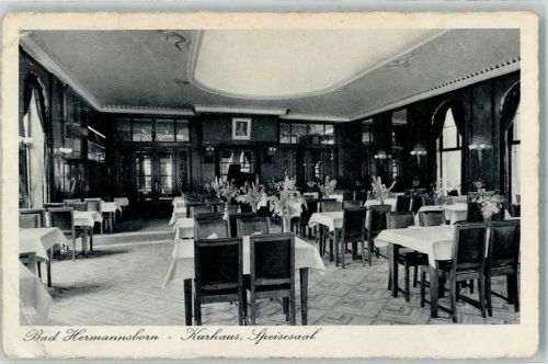 Bad Hermannsborn Kurhaus Speisesaal