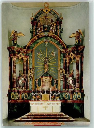 Rengersbrunn Wallfahrtskirche Altaransicht