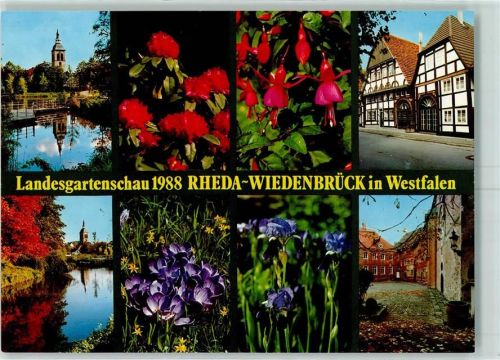 Wiedenbrück Landesgartenschau 1988 Fachwerkhäuser