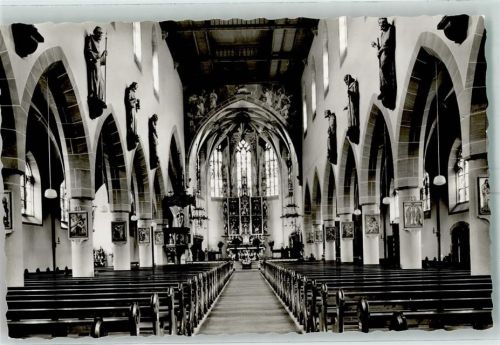 Kappelrodeck Kirche Innenansicht