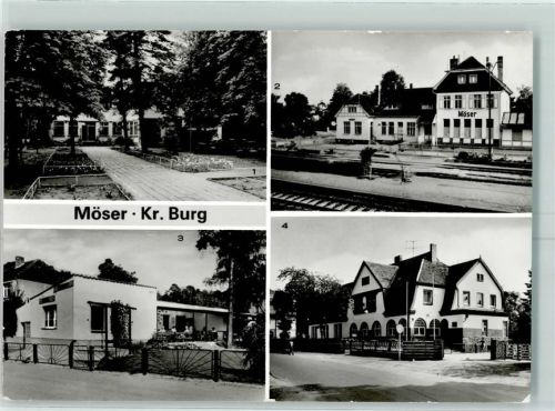 Möser Hotel Tannengrund Bahnhof Cafe birkeneck FDGB Schulungshaus