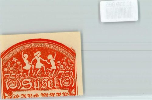 Süsel 75 Pfennig Notgeld Tanzende Kinder