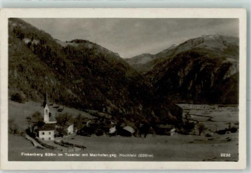 6292 Finkenberg - Mairhofen gegen Hochfeld