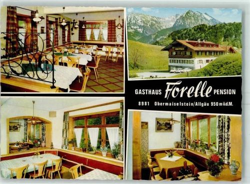 Obermaiselstein Gasthaus Forelle Innenansichten