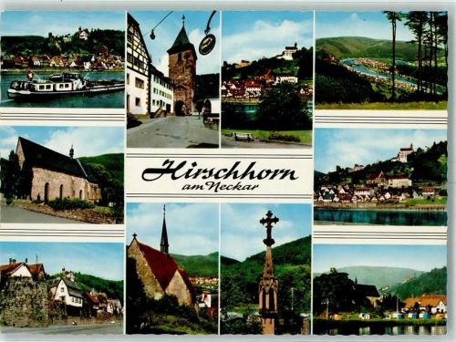 Hirschhorn Neckar Stadttor Campingplatz